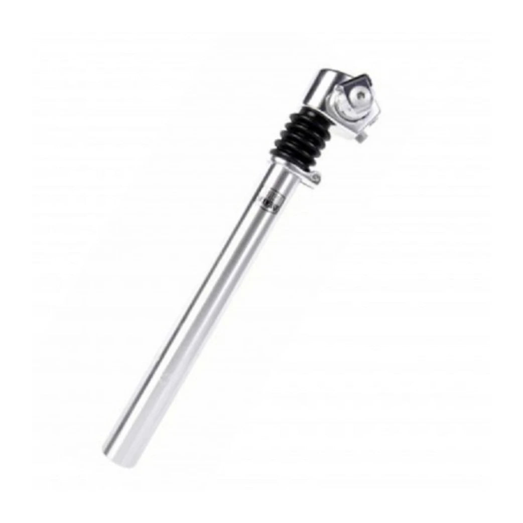 Post Moderne geveerde zadelpen ATB , 2 bouts bevestiging. 27.2 zilver 300mm - AE-trading
