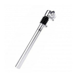 Post Moderne geveerde zadelpen ATB , 2 bouts bevestiging. 27.2 zilver 300mm - AE-trading