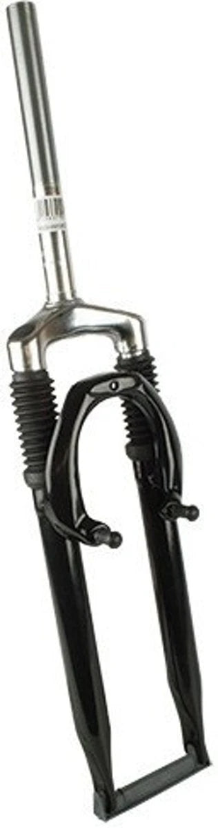 Geveerde voorvork 26" zwart 1 1/8" met draad, lengte vorkbuis: 250mm met draad - AE-trading