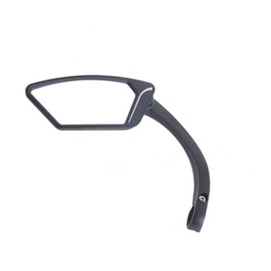 Spiegel E-bike links zwart. voor steun met een diameter van 22.2mm lengte spiegel 12cm, lengte arm: 16cm - AE-trading