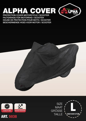 Scooterhoes Alpha Cover L 246 X104 X127 Cm A Kwaliteit - AE-trading
