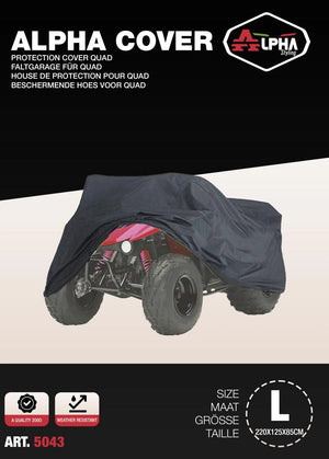 Hoes Alpha Cover Atv/Quad 220 X125 X85 Cm A Kwaliteit (200 D) - AE-trading