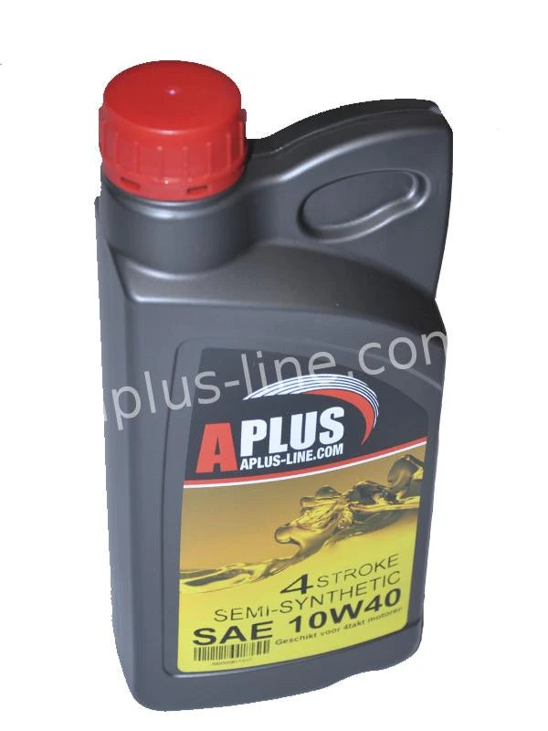 Olie Aplus 4 Takt 10 W40 Half Synthetisch 1 L - AE-trading