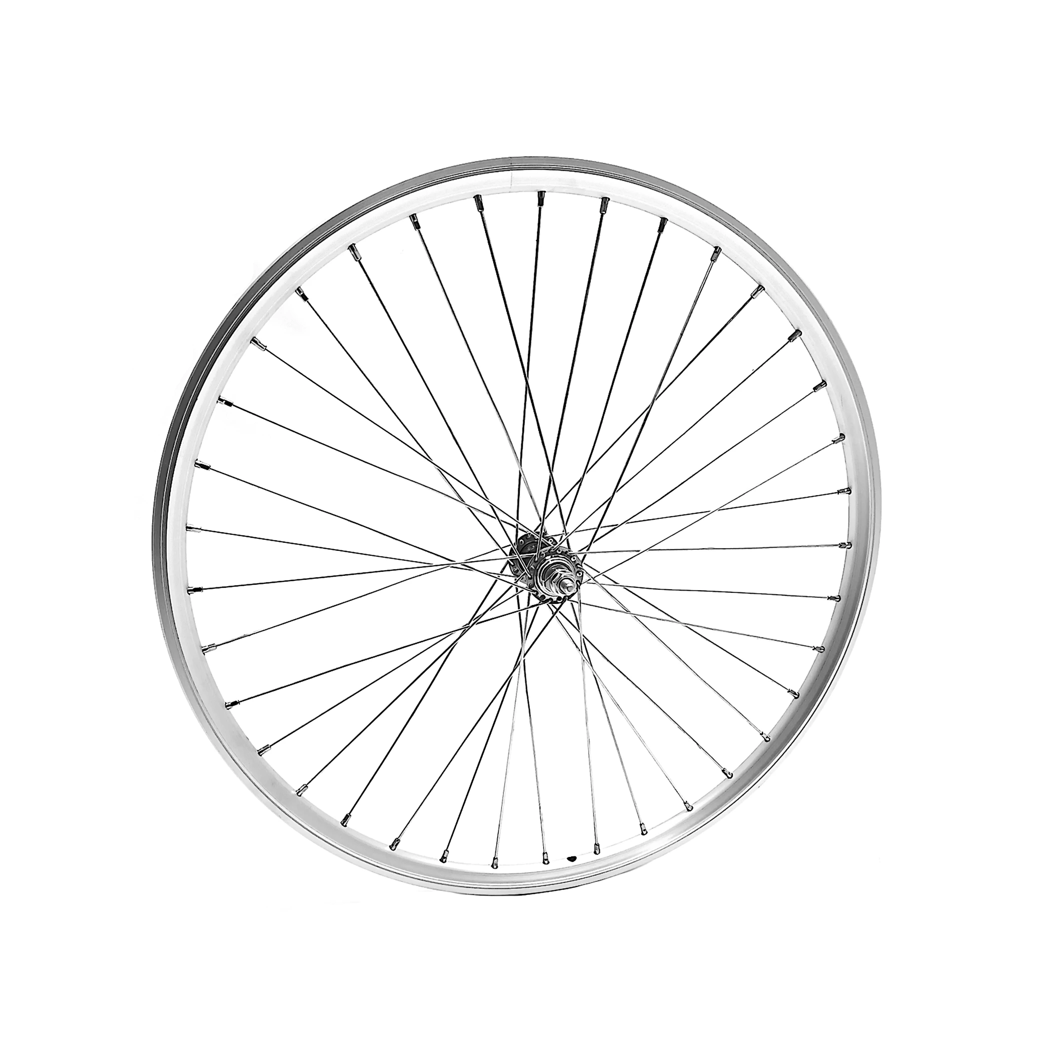 Voorwiel 26x1.75 Rodi-Freeway zilver, aluminium hoge velg - AE-trading