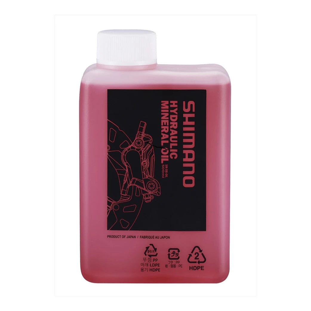 Shimano hydraulische minerale olie. Flacon 1000ml - AE-trading