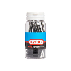 Elvedes RVS V-brake pijp flexibel 5.0mm. 10 in pot - AE-trading