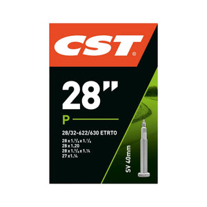 CST binnenband 28x1 5/8X 1 1/8, ETRTO 28/32-622/630, Ventiel Presta/Frans 40mm - AE-trading