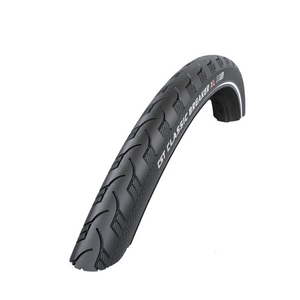 Buitenband: CST Classic Breaker XL (3mm anti-lek level 5) Kleur: Zwart met zij reflectie Maat: 28x1 5/8x1 3/8, 700x35c, ETRTO 37-622 - AE-trading