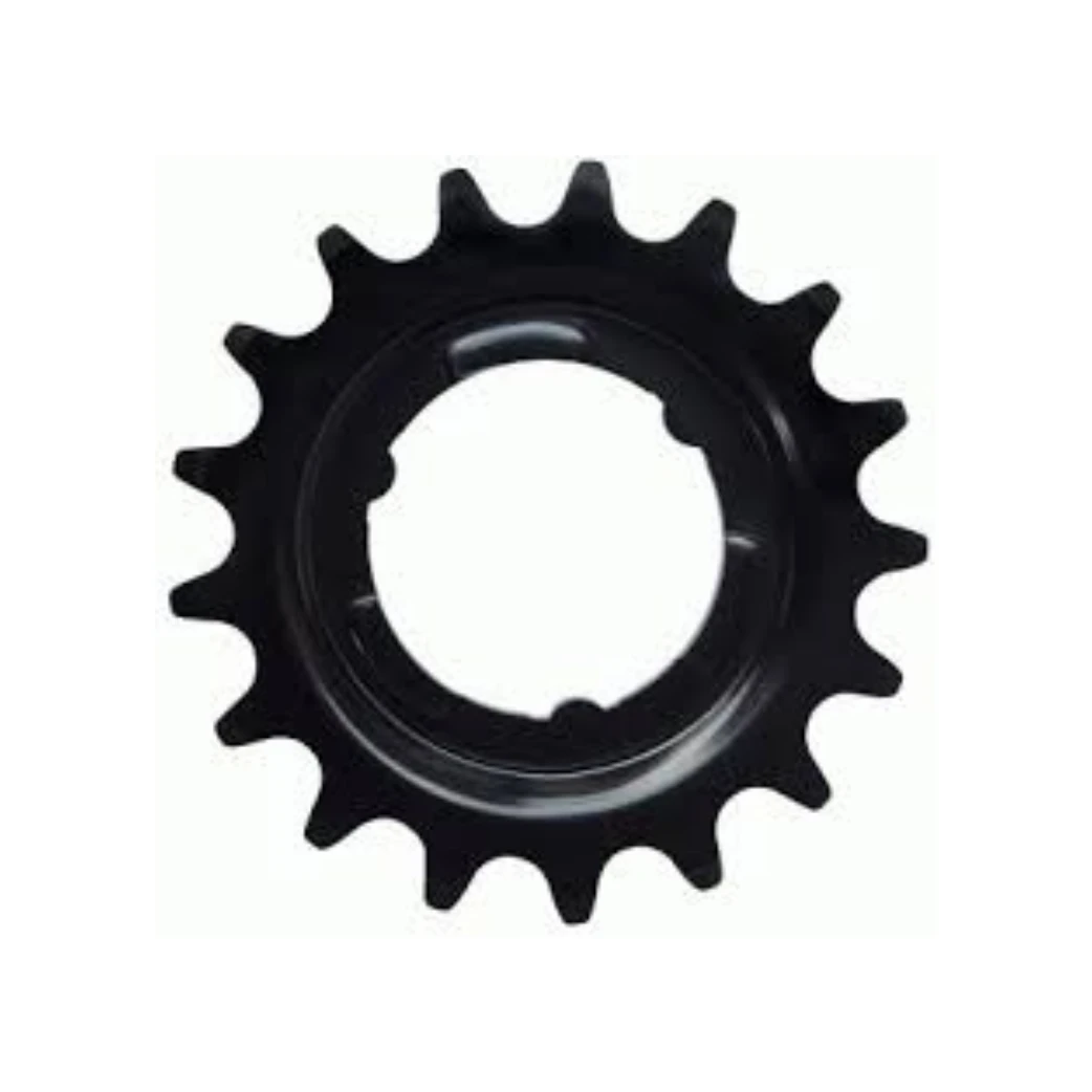 KMC tandwiel 16T Shimano, voor shimano versnellingsnaven. 1/2x3/32. gehard chromly staal, zwart - AE-trading