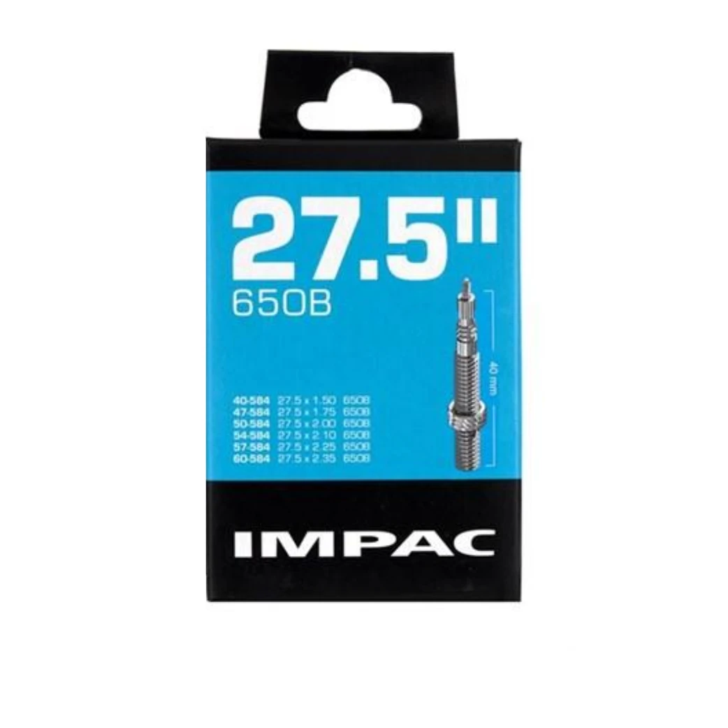 Impac Binnenbanden (by Schwalbe) SV27.5 27.5x1.50 -27.5x2.35 ETRTO 40/60--584 Ventiel 40mm: Sclaverand/frans - AE-trading