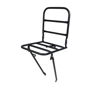 Steco transport voordrager. afm 30x30cm, mat zwart kroonbevestiging traploos verstelbaar - AE-trading