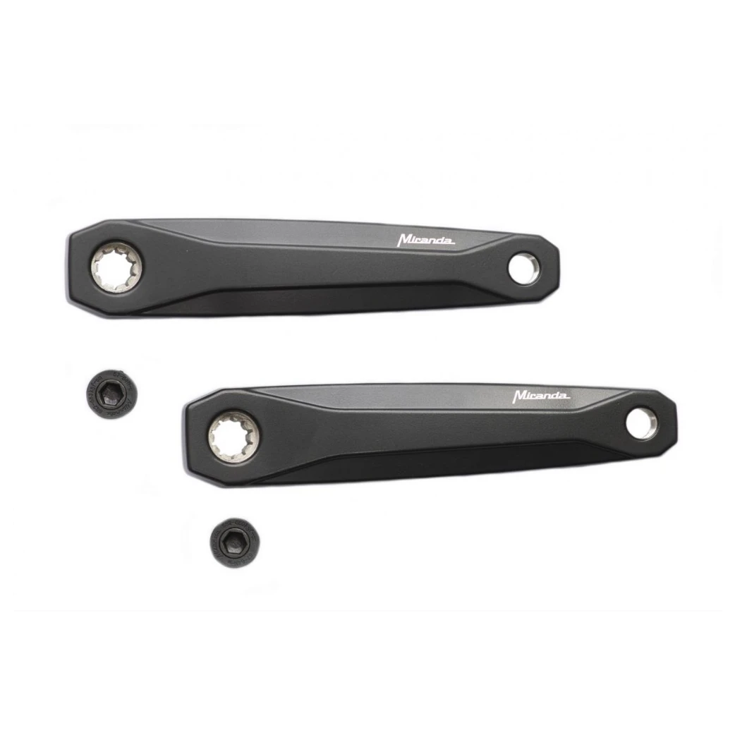 Miranda Lambda crank Bosch GEN 3, Offset. cranklengte 170mm, met bout+ringen L+R, zwart - AE-trading