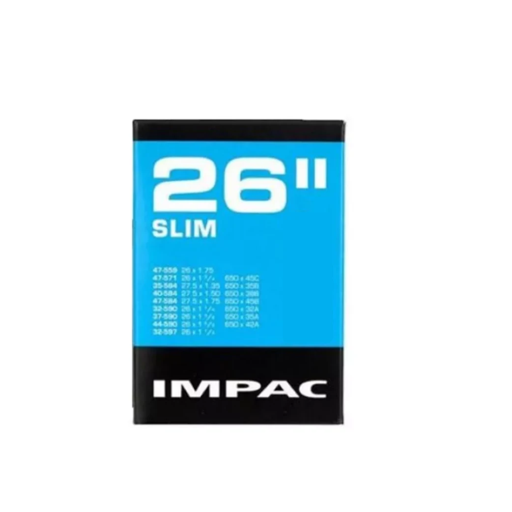 Impac Binnenband (by Schwalbe) SV26SLIM 26x1.75 - 26 x1 3/8 - 26x 1 1/4 ETRTO 32/47-559/597 , Ventiel: sclavarand/frans 40mm - AE-trading