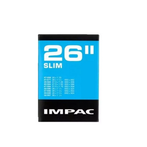 Impac Binnenband (by Schwalbe) SV26SLIM 26x1.75 - 26 x1 3/8 - 26x 1 1/4 ETRTO 32/47-559/597 , Ventiel: sclavarand/frans 40mm - AE-trading