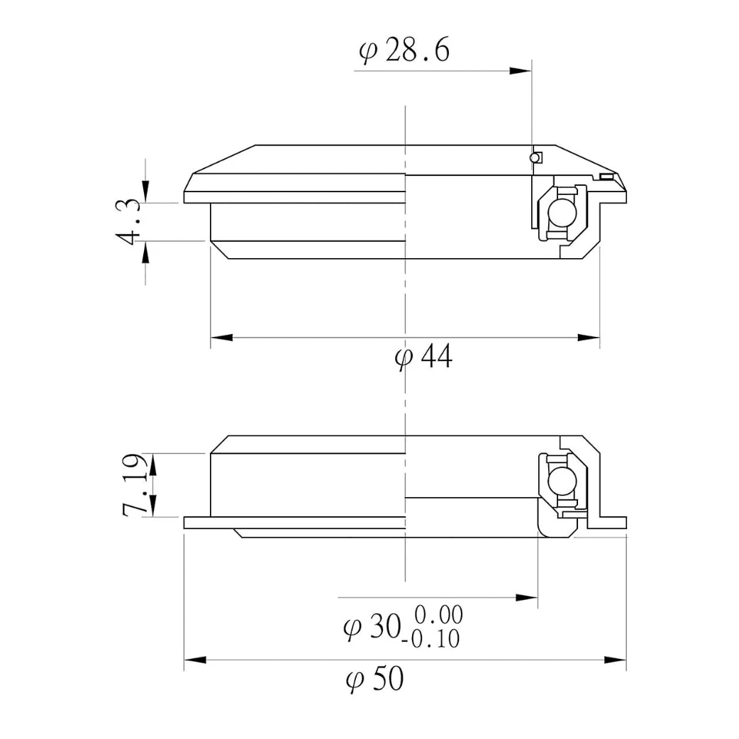M-Wave trapas 127mm. Reparatietrapas, geschikt voor BSA en ITA draad en beschadigde draad. Incl crankbouten. - AE-trading