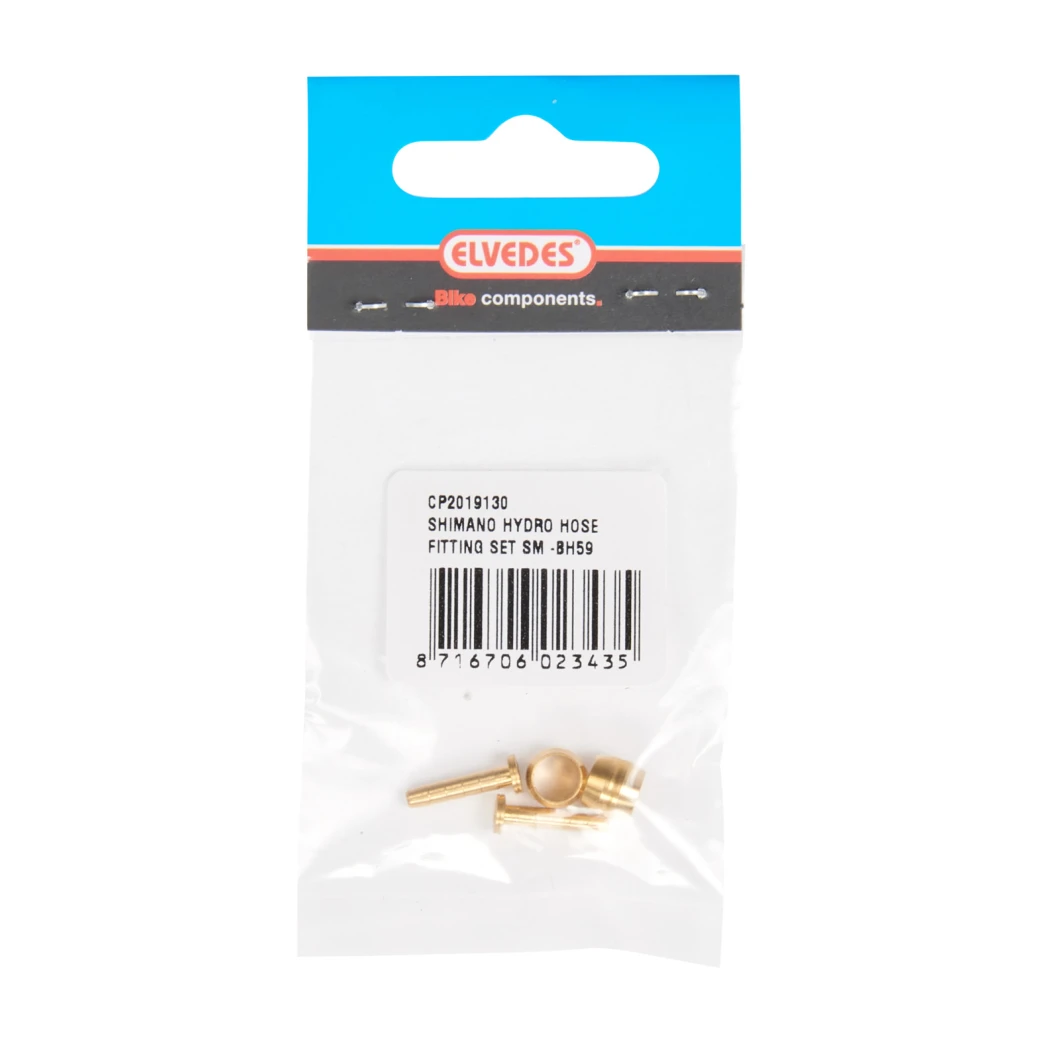 Elvedes Hydroslang aansluiting set Shimano SM-BH 59 (te gebruiken op originele remslang) - AE-trading