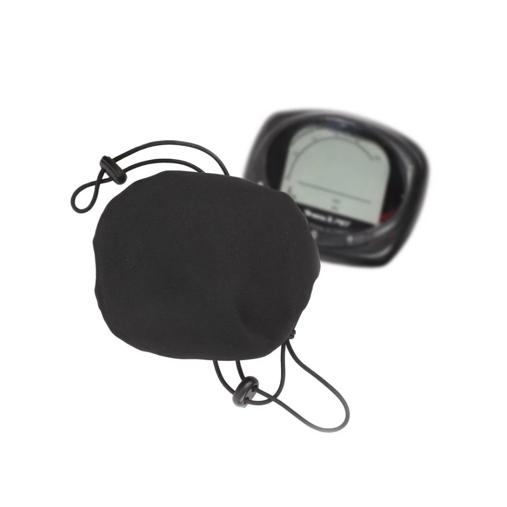 Mirage bescherm/regen hoes stuurdisplay E-bike, trekkoord met gespen max.11x8cm, zwart. waterdicht - AE-trading