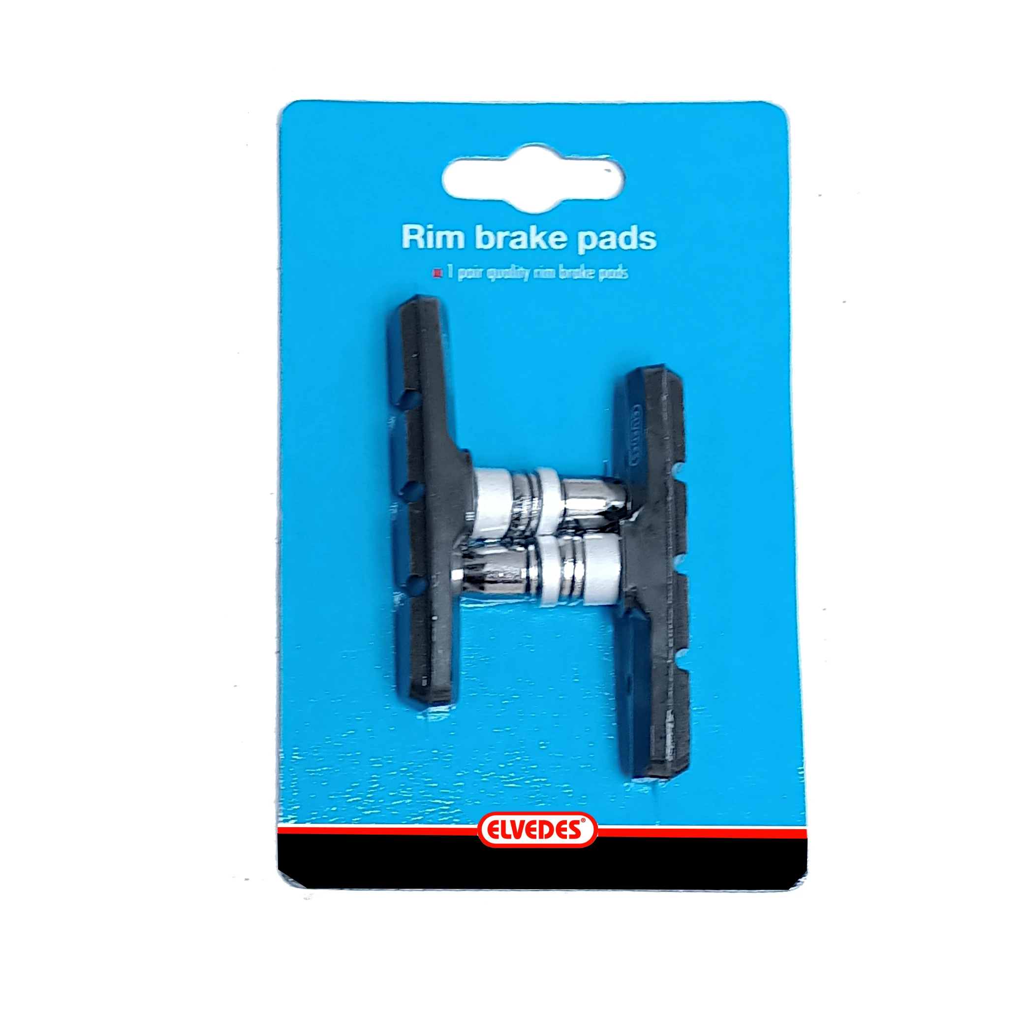 Elvedes 1 paar V-brake velgremblokjes 70mm symmetrisch (hangverpakking) - AE-trading