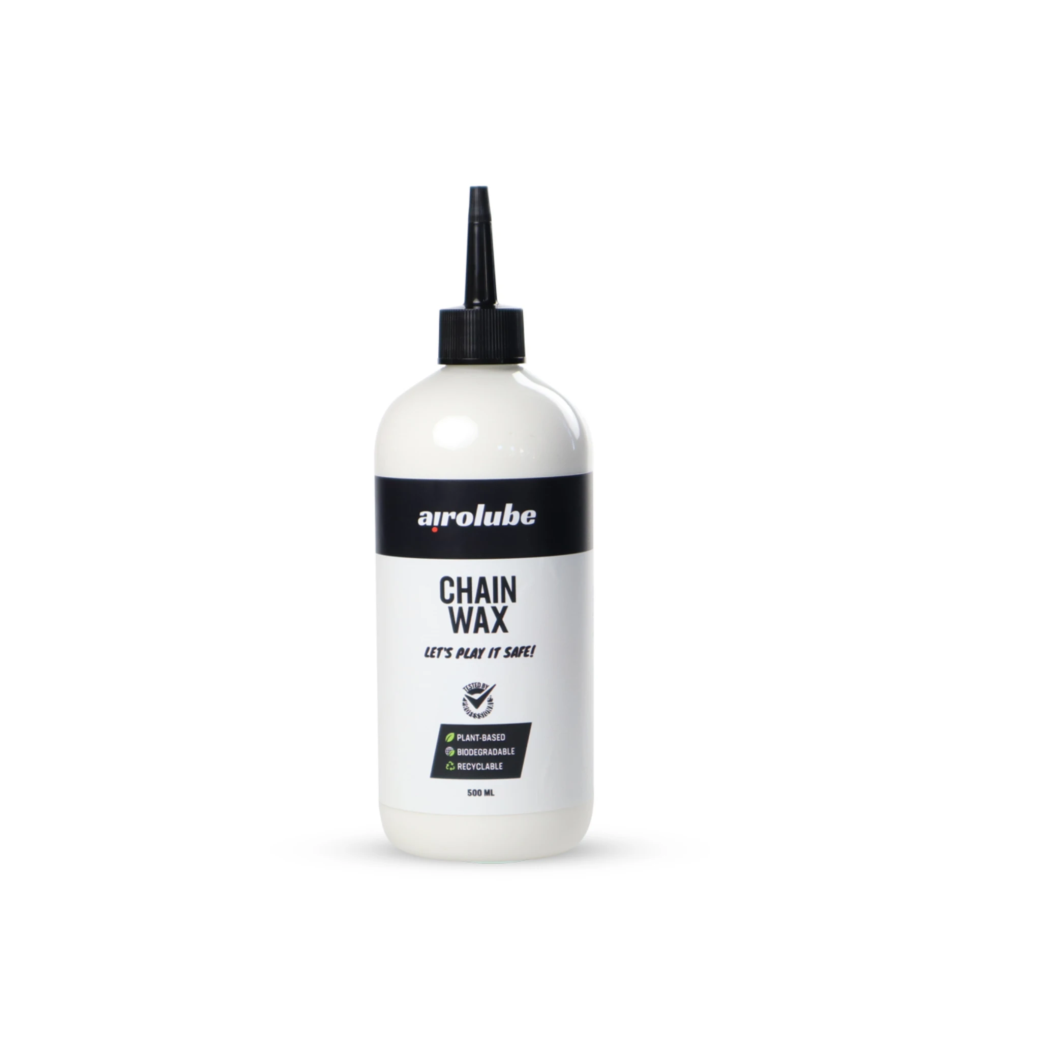 Airolube Chain wax 500ml, kettingwax voor optimale bescherming tegen water, vuil en stof. Geschikt voor alle weersomstandigheden. Biologisch afbreekbaar en samengesteld op basis van plantaardige formule. Verpakking is in zijn geheel te recyclen - AE-trading