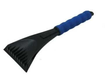 Ijskrabber 28cm blauw, met softgrip. - AE-trading