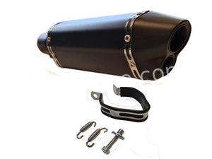 Uitlaat / Demper Aplus Complete Matt Black Edition - AE-trading