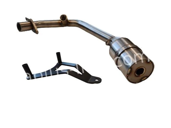 Rvs Uitlaatbocht + Ophanging Sprint/Primavera/Zip E4 Iget - AE-trading