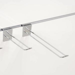 Slatwall/Lamel haak dubbel gesloten L30cm diam 4mm - AE-trading