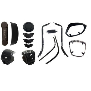 Omlijsting Set Aplus Passend Op Vespa Zwart Sprint 2018> Glans Zwart - AE-trading