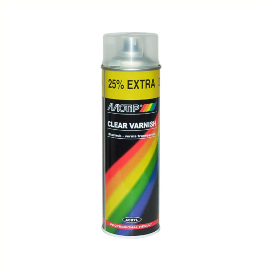 Motip spuitbus 500ML blanke lak hoogglans - AE-trading