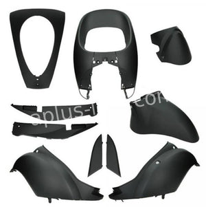 Plaatset Aplus Passend Op Sym Mio 10 Delig Mat Zwart - AE-trading