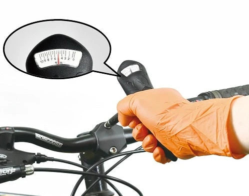 IceToolz Xpert momentsleutel E219 Ocarina, instelbaar 3~10Nm. Zwart, licht en slim design. Past automatisch de juiste draaikracht aan. Inclusief: 3/4/5/6mm 6-kantbits en Torx T25 (hangverpakking) - AE-trading