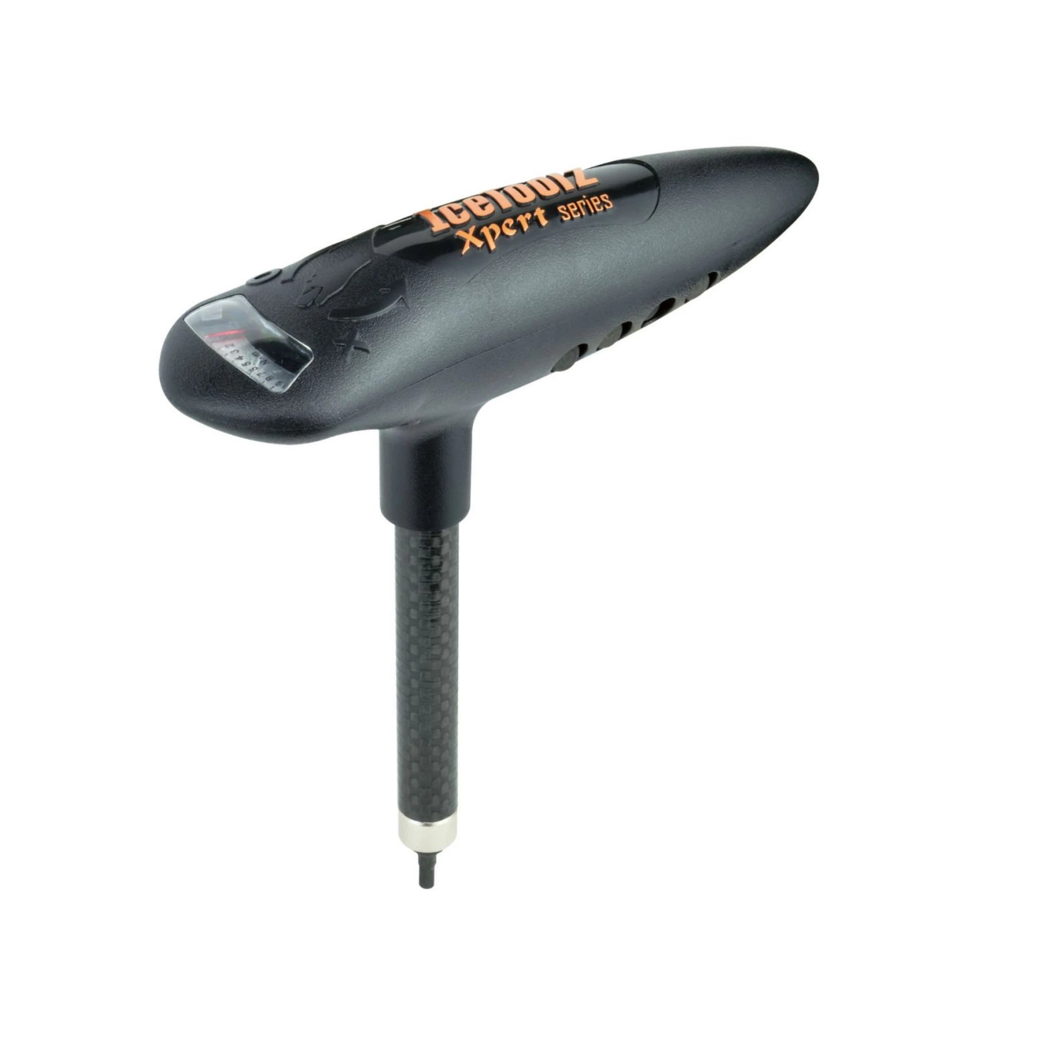 IceToolz Xpert momentsleutel E219 Ocarina, instelbaar 3~10Nm. Zwart, licht en slim design. Past automatisch de juiste draaikracht aan. Inclusief: 3/4/5/6mm 6-kantbits en Torx T25 (hangverpakking) - AE-trading