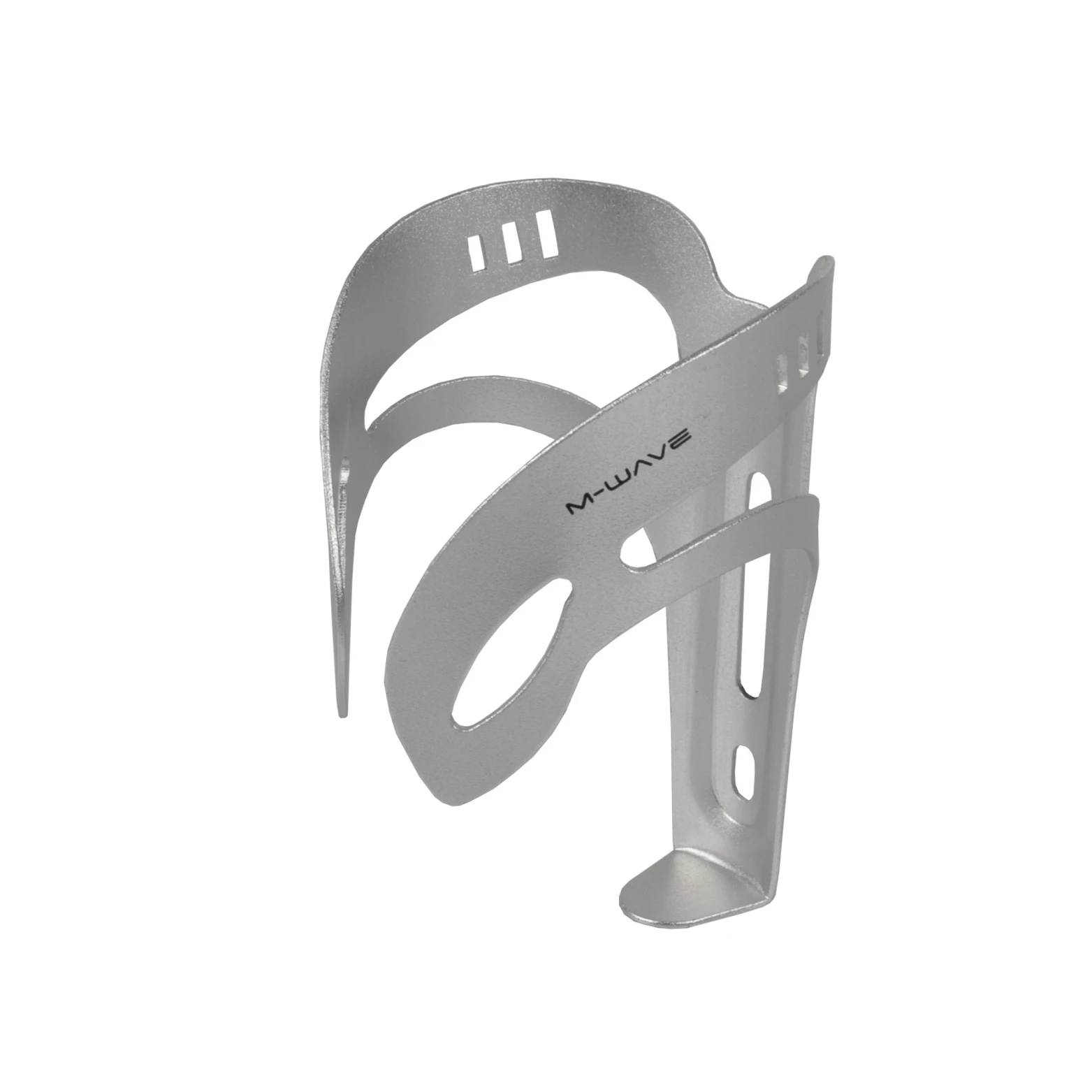 M-Wave bidonhouder aluminium zilver (hangverpakking) - AE-trading