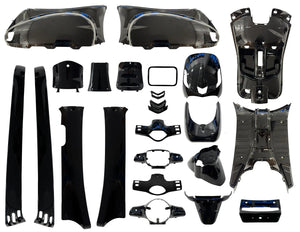 Plaatset Aplus Look A Like Lx / S Glans Zwart 19 Delig New Front - AE-trading