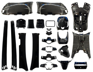 Plaatset Aplus Look A Like Lx / S Glans Zwart 19 Delig New Front - AE-trading