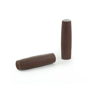 Widek handvatten Classic, lengte: 120/120mm bruin, 6 stuks (werkplaatsverpakking) - AE-trading