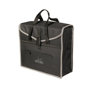 Greenlands pakaf enkele tas zwart-grijs. afmeting 37x33x14 cm 20L. - AE-trading