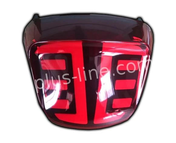 Achterlicht Aplus Led/Tube Passend Op Sprint / Primavera E4 Rood Glas (Netto Prijs) - AE-trading