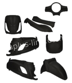 Plaatset Aplus Mat Zwart Passend Op Fiddle Ii - AE-trading