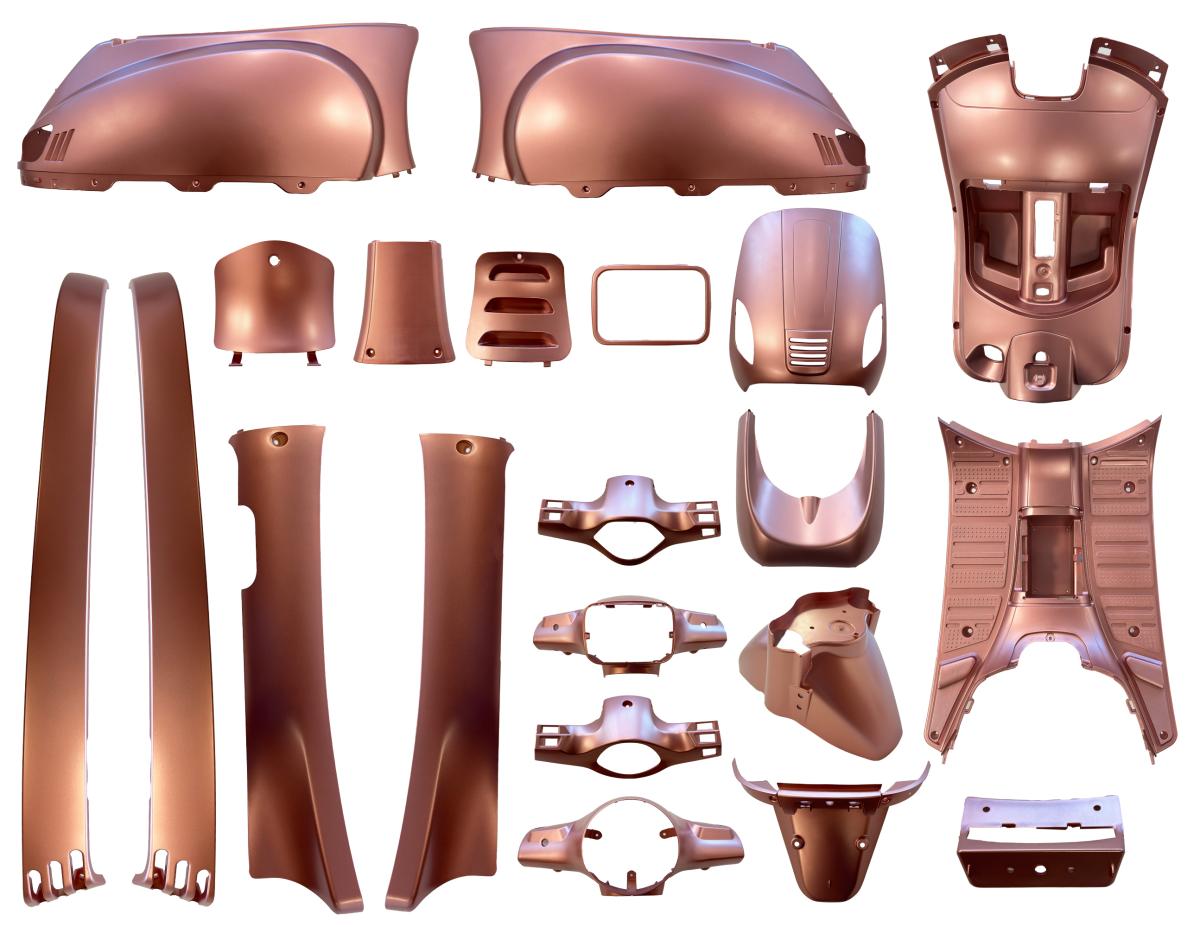 Plaatset Aplus Look A Like Lx/S Rose Gold 19 Delig - AE-trading