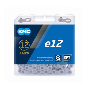 KMC ketting E12 EPT, 1/2x11/128, 130 schakels, 5.2mm pin, 12-speed, anti roest - AE-trading