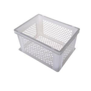 krat PVC Wit 26L 40x30x22cm - AE-trading