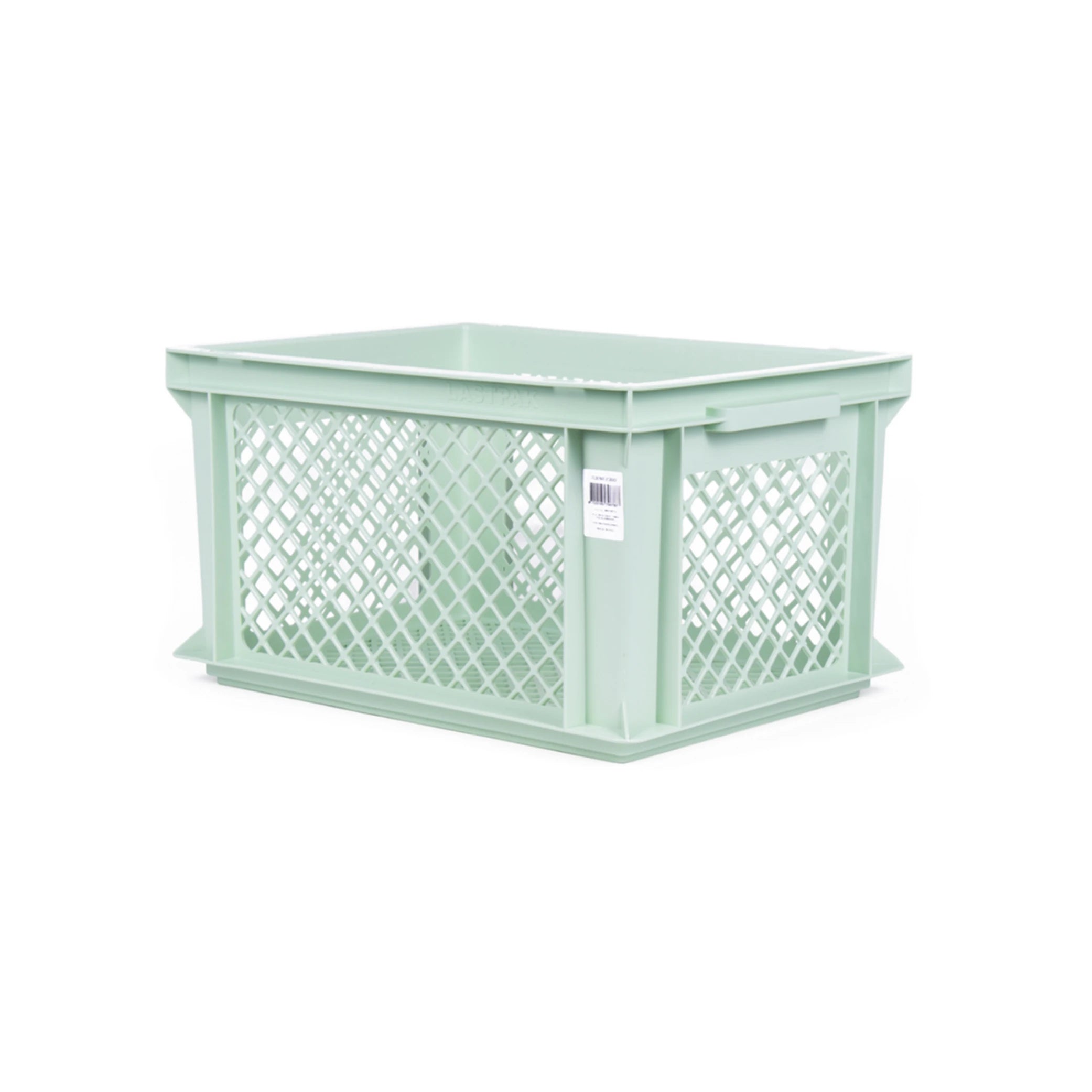 krat PVC mintgroen 26L 40x30x22cm - AE-trading