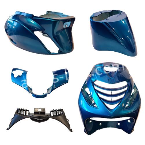 Plaatset Aplus Passend Op Piaggio Zip Sp 5 Delig Ice (Candy) Blue - AE-trading