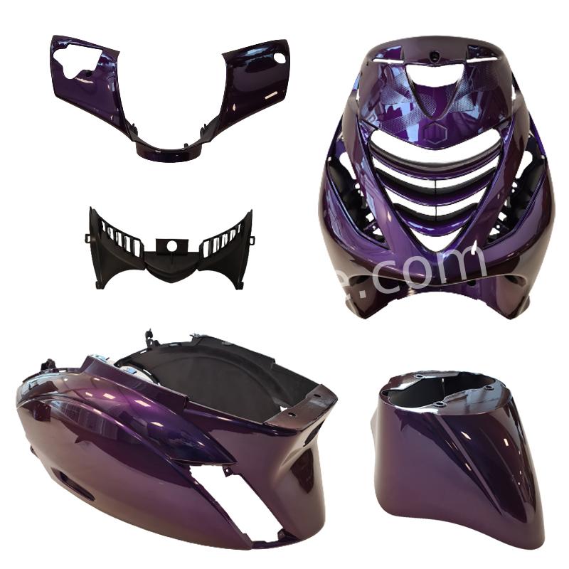 Plaatset Aplus Passend Op Piaggio Zip Sp 5 Delig Mystic Purple (Netto Prijs) - AE-trading