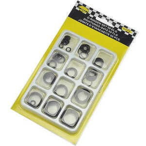 O-ring assortiment zwart, 50 stuks in doosje (hangverpakking) - AE-trading