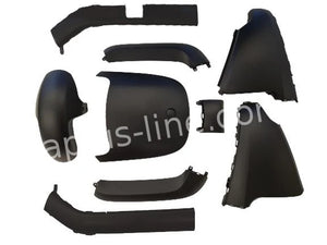 Plaatset Aplus Passend Op Segway E 110 / E 125 9 Delig Mat Zwart - AE-trading