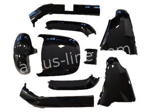 Plaatset Aplus Passend Op Segway E 110 / E 125 9 Delig Glans Zwart - AE-trading