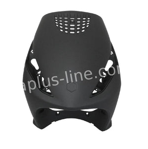 Front Cover Aplus Passend Op Piaggio Zip Model Orig Mat Zwart - AE-trading