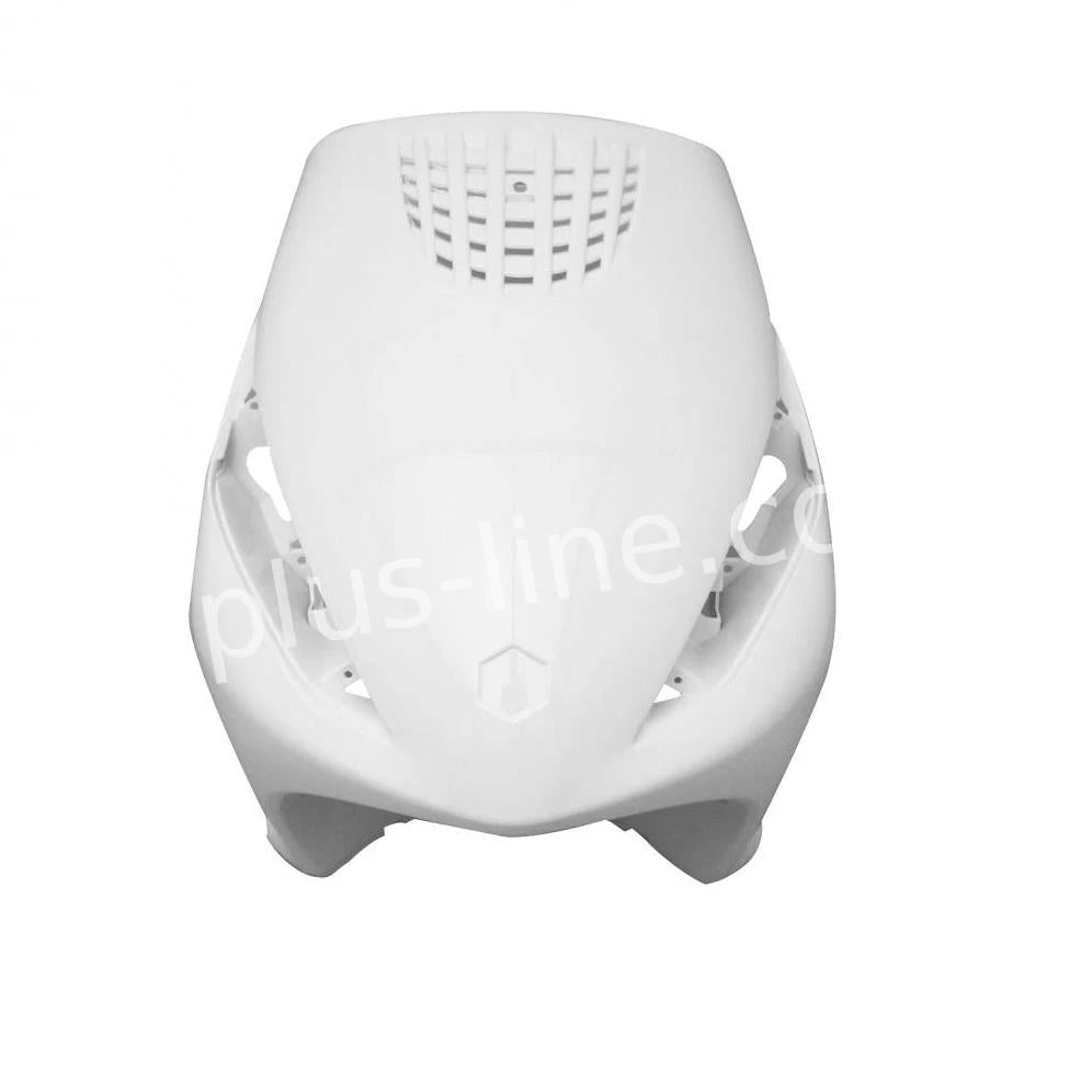 Front Cover Aplus Passend Op Piaggio Zip Model Orig Glans Wit - AE-trading